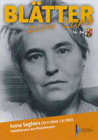 Bild Anna Seghers - (19.11.1900-06.06.1983)